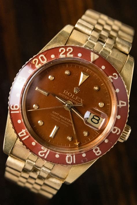 watchkee gold rolex 6542